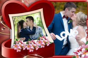 برنامه‌نما Romantic Love Photo Frames عکس از صفحه