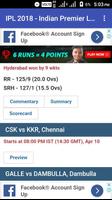 WipScore - IPL Live Pro 2018 capture d'écran 2
