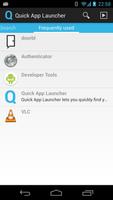 Quick App Launcher captura de pantalla 3