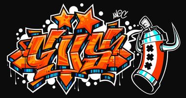 DIY Graffiti New Affiche