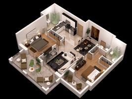 5D Home Design New پوسٹر