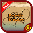 Drawing On Sand New أيقونة
