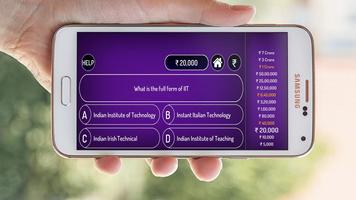 Hindi & English : KBC Quiz 2018 poster