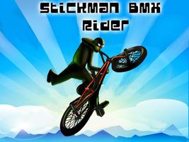 Monster BMX Stickman plakat