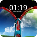 Sky Zipper Lock Screen