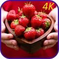 Strawberries 4K Wallpaper