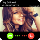 Fake Call Girlfriend icône