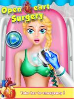 Open Heart Surgery: Er Emergency Doctor Games পোস্টার