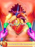 Open Heart Surgery: Er Emergency Doctor Games 스크린샷 1