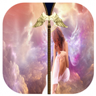 Angel Beauty Zipper ScreenLock icône