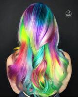 Idées de couleur de cheveux Affiche