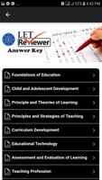 LET Reviewer: Professional Edu capture d'écran 1