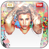 Justin Bieber Wallpapers 4k آئیکن