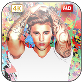 Justin Bieber Wallpapers 4k أيقونة