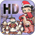 Betty Boop Christmas Wallpaper HD