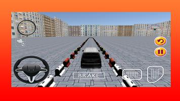 Minibus Parking Game 3D poster