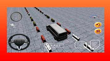 Minibus Parking Game 3D capture d'écran 2