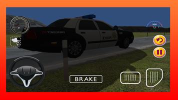 Police Car Driving Simulator captura de pantalla 1