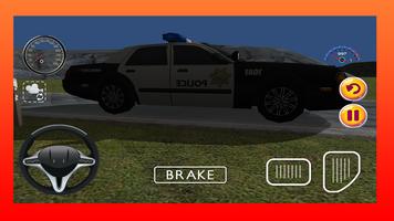 Police Car Driving Simulator captura de pantalla 2