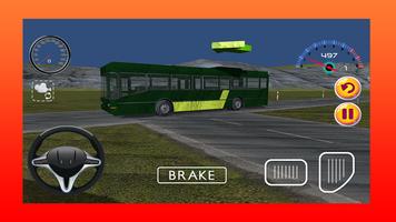 School Bus Driving Simulator poster