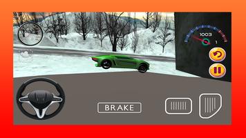 Snow Sports Car Driving Game capture d'écran 2