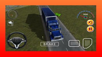 Truck Driving Game 3D capture d'écran 2