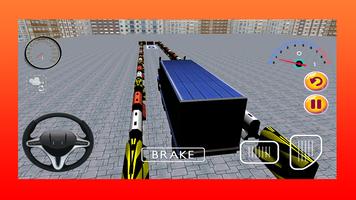 Truck Parking Drive Game 3D poster