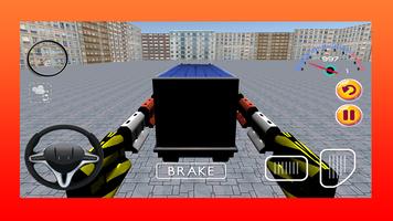 Truck Parking Drive Game 3D imagem de tela 1