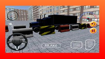Truck Parking Drive Game 3D captura de pantalla 2