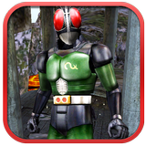 3D Mask Run Rider Man Rush आइकन