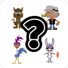 Guess Pixel Cartoon icon