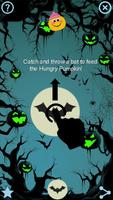 Hungry Pumpkin for Halloween Affiche