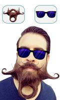 Man Mustache Beard Face Editor capture d'écran 1