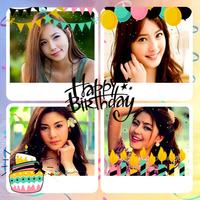 Happy Birthday Collage Maker Photo Editor Free capture d'écran 2