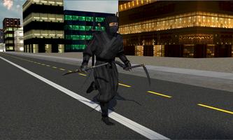 Black Ninja Assassin War plakat