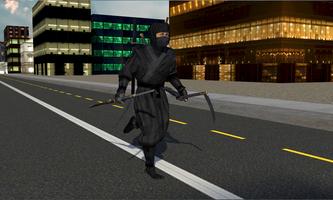 Black Ninja Assassin War Affiche