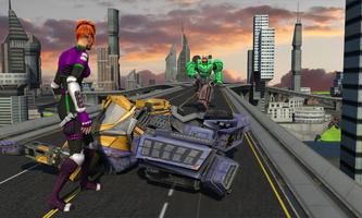 Futuristic Supergirl Battle ภาพหน้าจอ 2