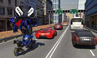 Futuristic Police Robot Runner ภาพหน้าจอ 1