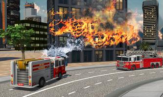 Firefighter truck sim 2016 capture d'écran 2