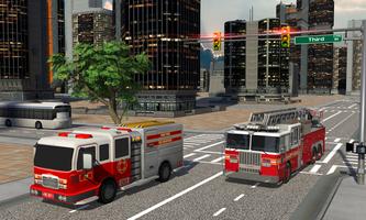 Firefighter truck sim 2016 capture d'écran 3