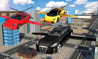 Flying Car Racing 3D capture d'écran 3