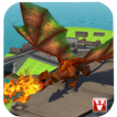 Flying Dragon Clash Simulation