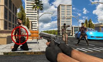 City Blood Zombies Shooter: FPS Survival imagem de tela 3