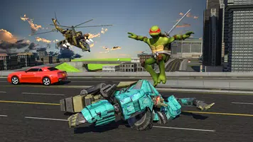 Ninja Turtle Robot War screenshot 6