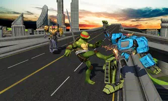 Ninja Turtle Robot War screenshot 2