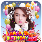 Happy Birthday Photo Frame-icoon