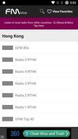 Hong Kong Radio - FM Mob capture d'écran 1