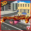 ”Hoverboard Flying Gift Delivery 3D