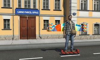 Hoverboard Flying Gift Delivery 3D capture d'écran 3