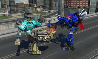 Police War Robot Superhero syot layar 3